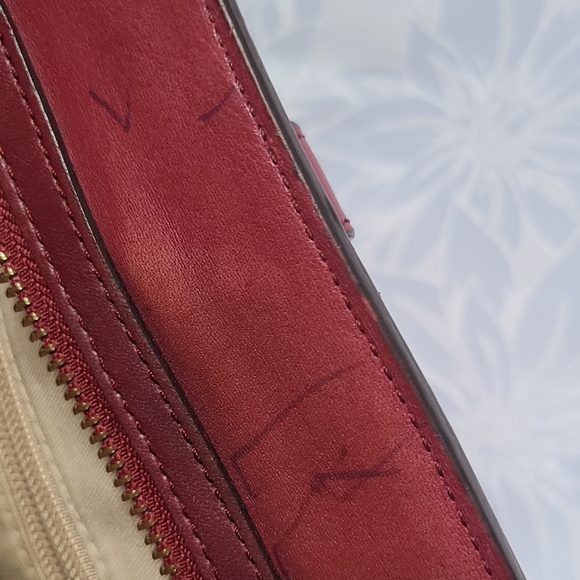 ❤️ Coach Legacy Chelsea Carryall #25359 Gorgeous Raspberry - Picture 15 of 16